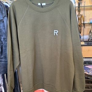 RAGDOLL LA SWEATSHIRT in Army Green NWT sz XL